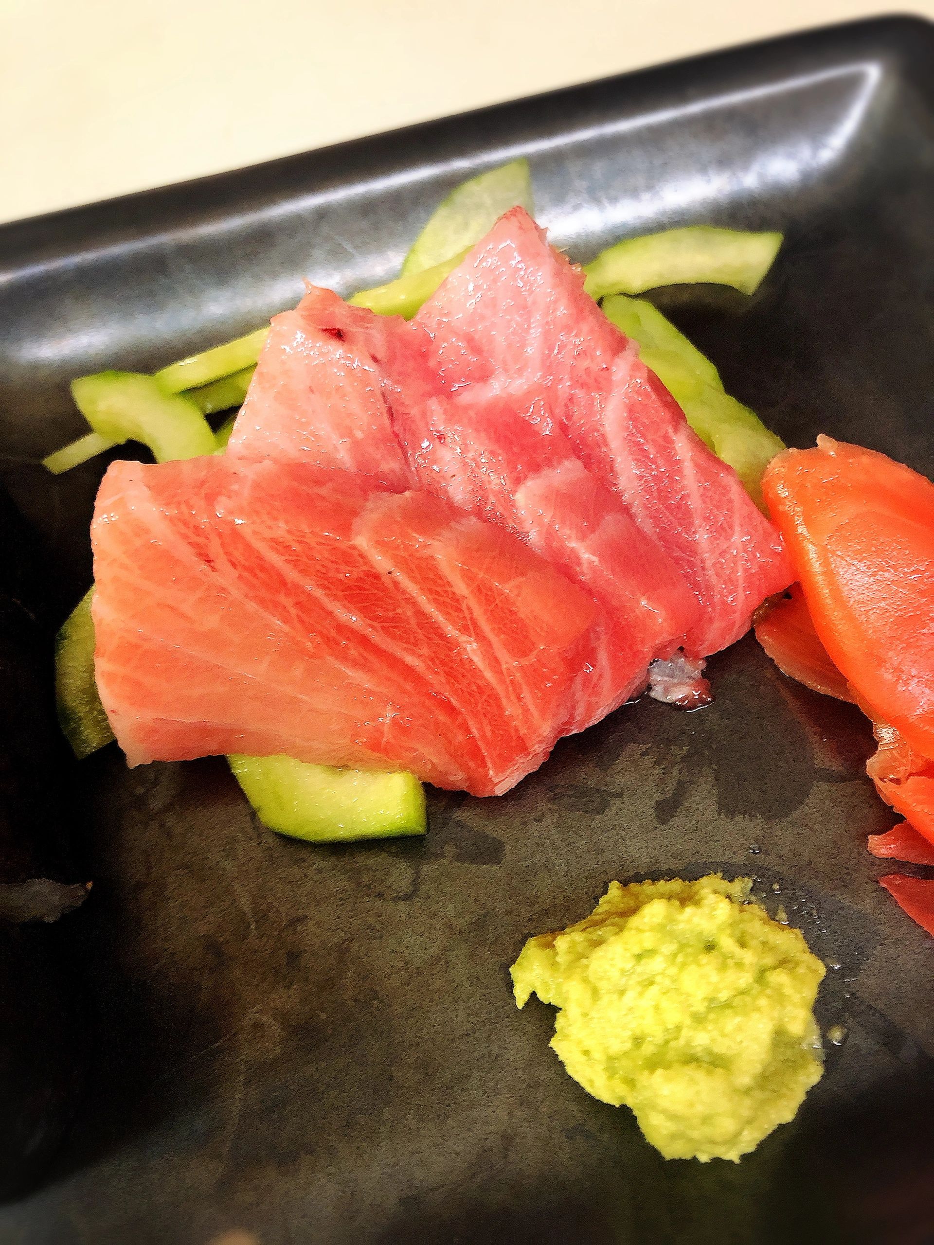 Fresh local seafood and produce